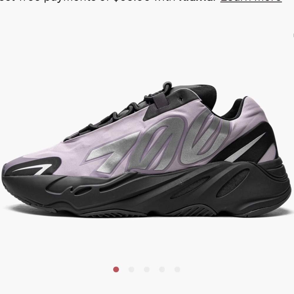 YZY 700 MNVN - NEW WITH TAGS - Purple, silver, gray, & black.